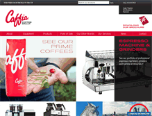 Tablet Screenshot of caffia.com